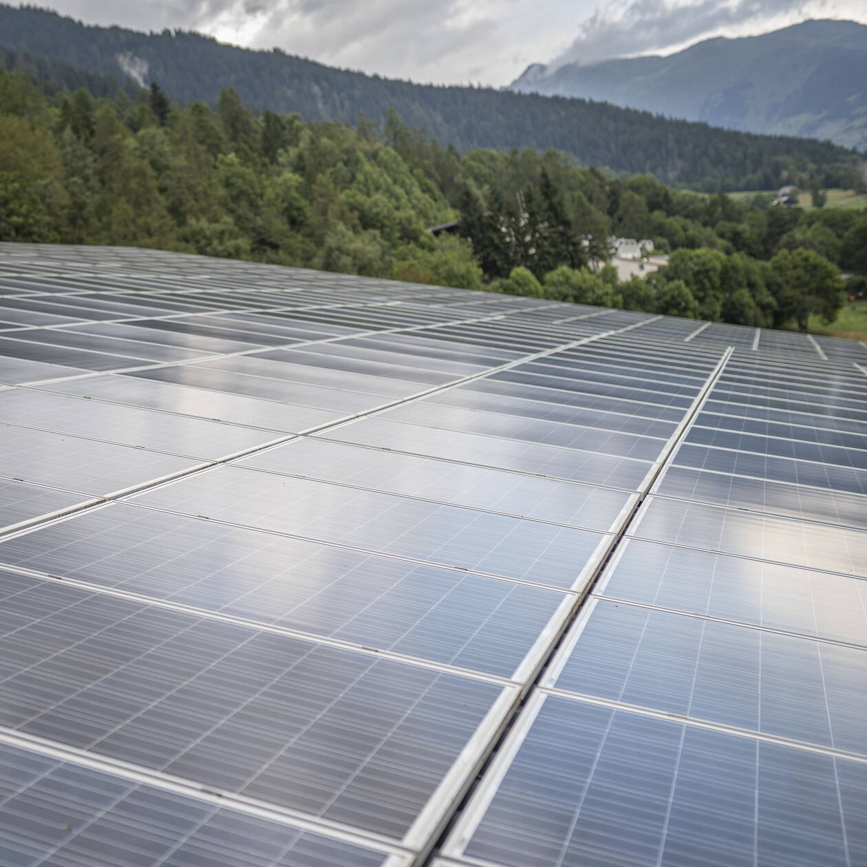 Erneuerbare Energien direkt auf dem Biohof Deischbach Dach.